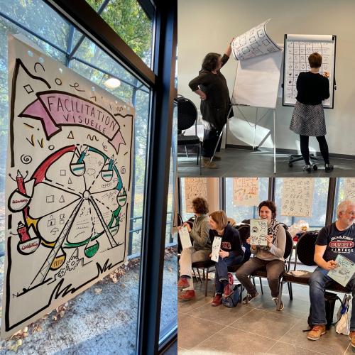 La facilitation visuelle, en décentralisé!