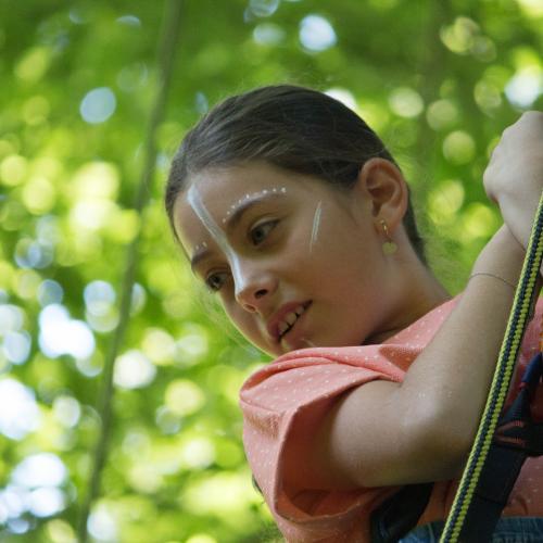 La grimpe d'arbres dans le bois de Lobbes