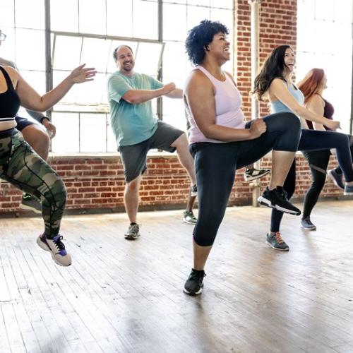 Un groupe de danseur·euses