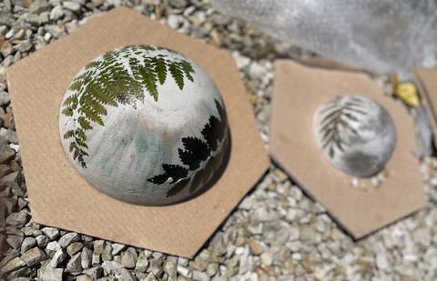 Sculpture – moulage en ciment – plâtre