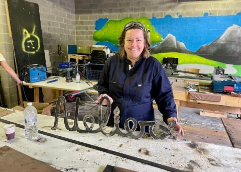 Soudure utilo-artistique – sculpture de métal